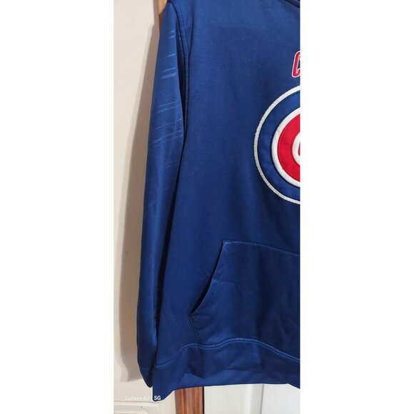 Chicago Cubs Pullover Hoodie - Stitches Athletic Gear - Unisex - Medium - Picture 3 of 9